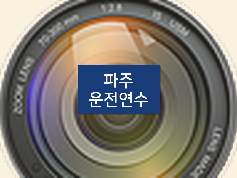 파주운전연수 후기