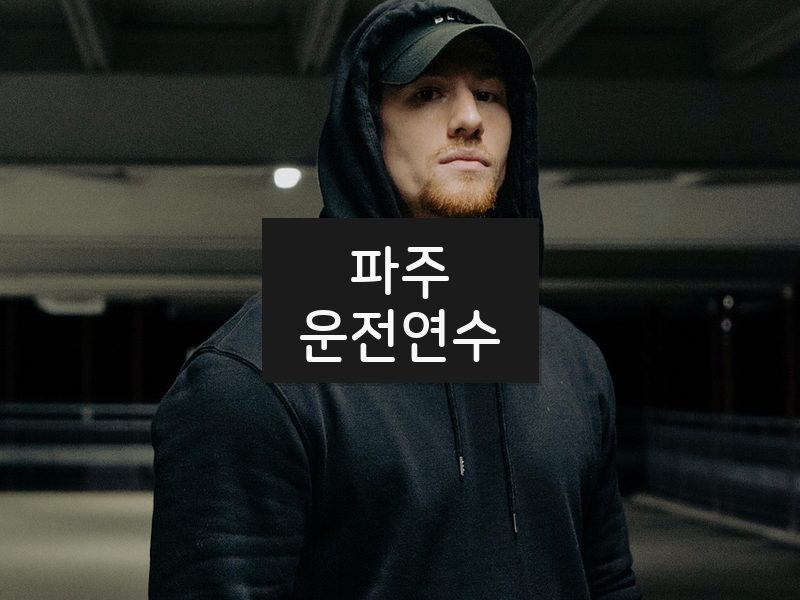 파주운전연수 후기