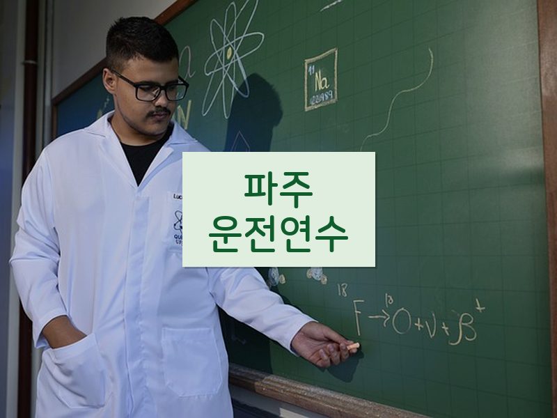 파주운전연수 후기
