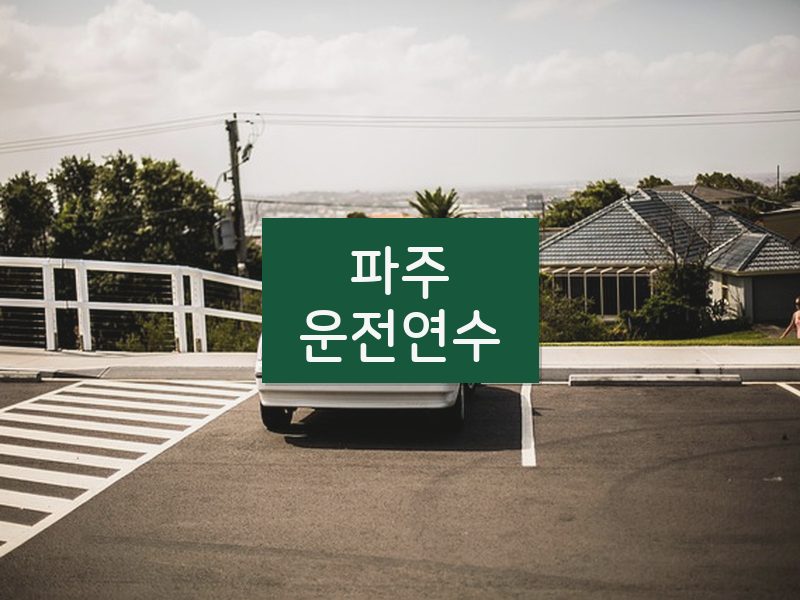 파주운전연수 후기