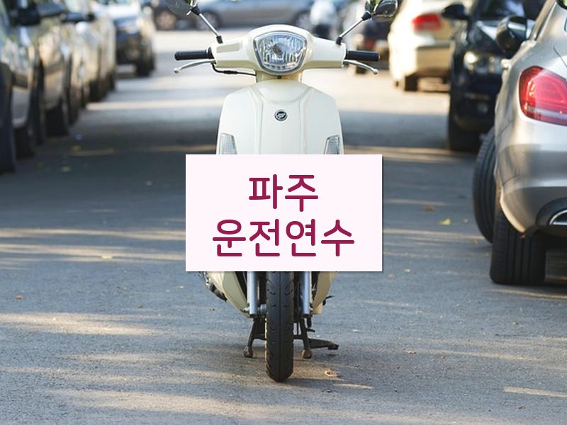 파주운전연수 후기