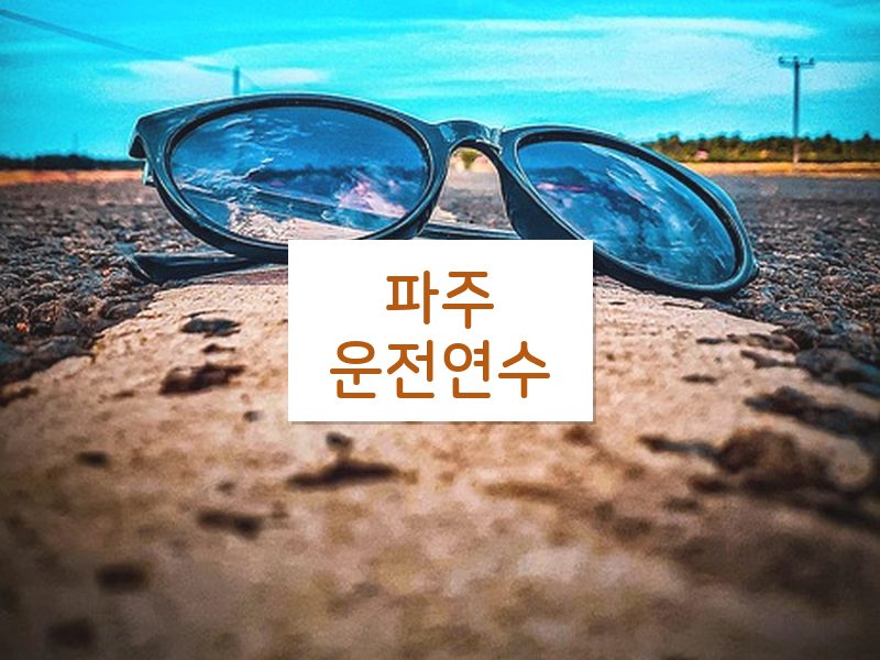 파주운전연수 후기