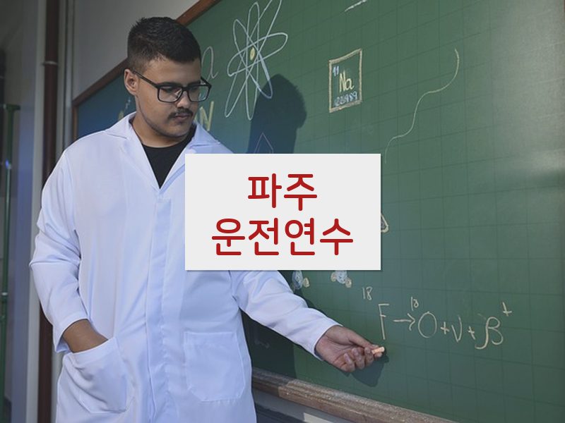 파주운전연수 후기