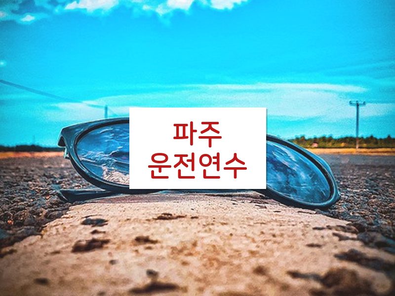파주운전연수 후기