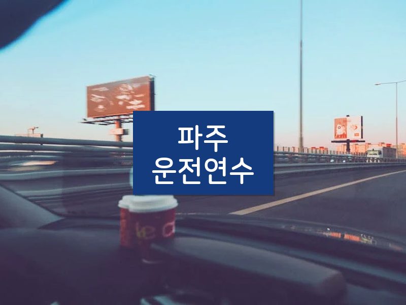 파주운전연수 후기