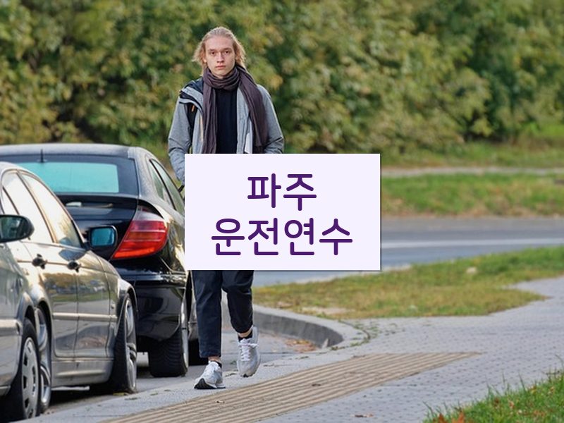 파주운전연수 후기