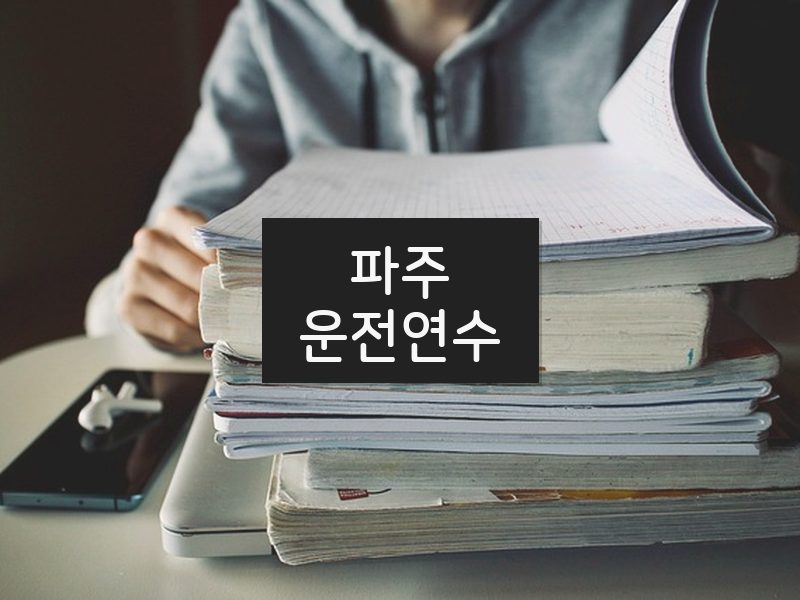 파주운전연수 후기