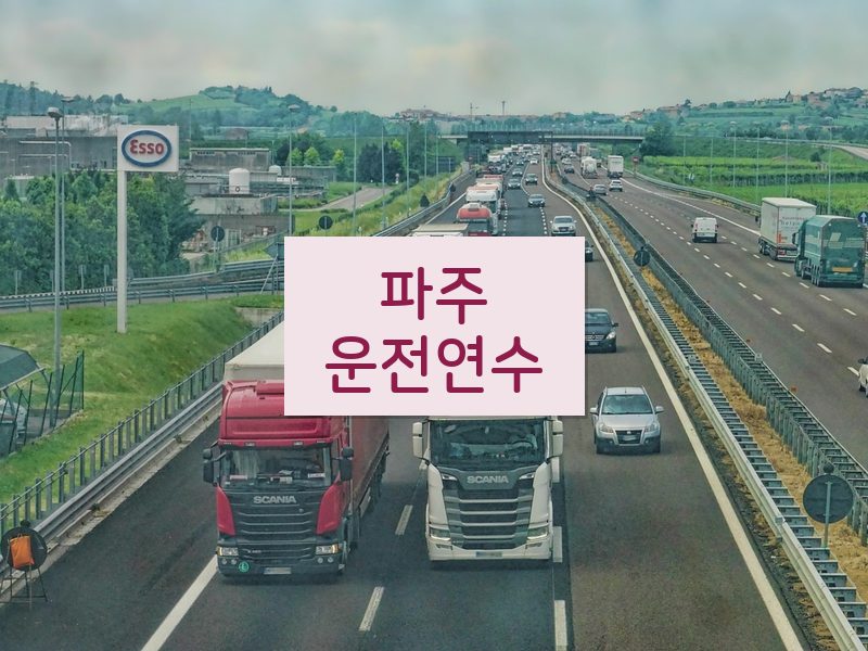 파주운전연수 후기