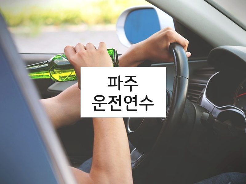 파주운전연수 후기