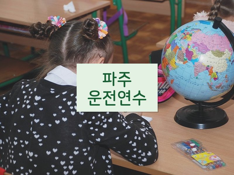파주운전연수 후기