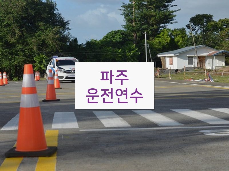 파주운전연수 후기