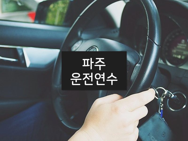 파주운전연수 후기