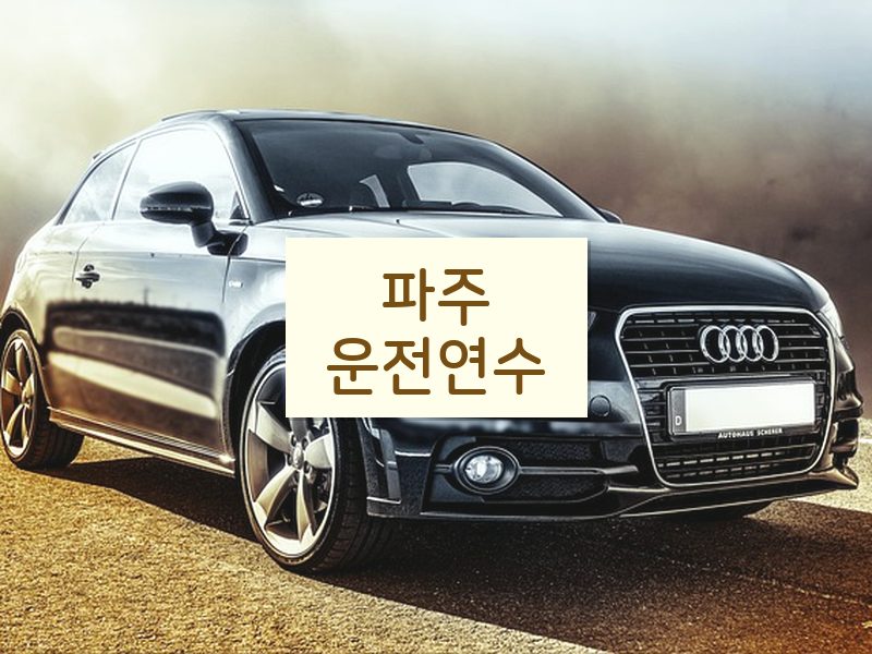 파주운전연수 후기