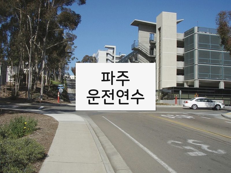 파주운전연수 후기