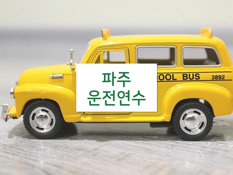 파주운전연수 후기