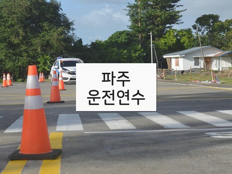 파주운전연수 후기