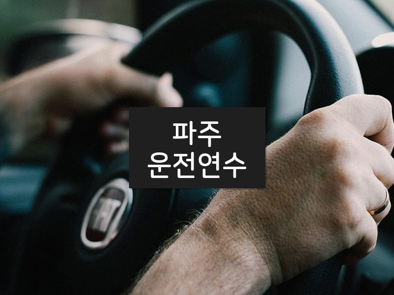 파주운전연수 후기