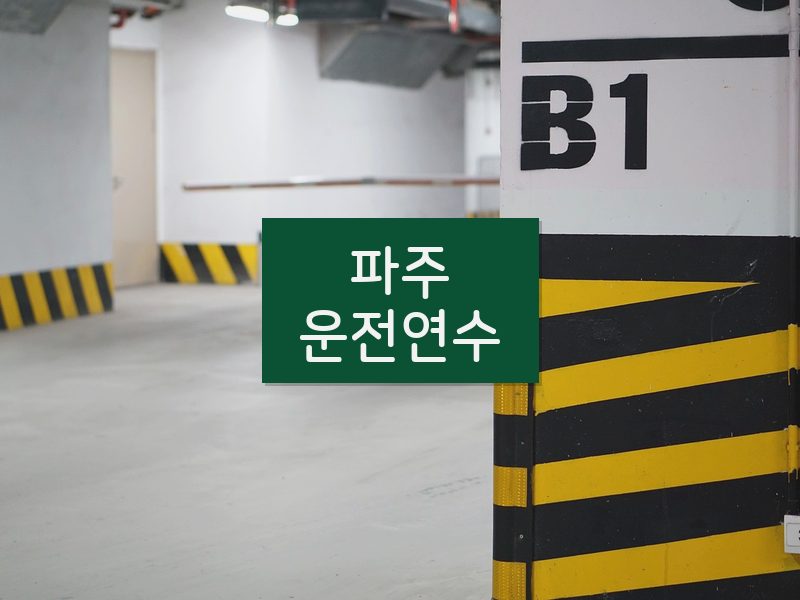 파주운전연수 후기