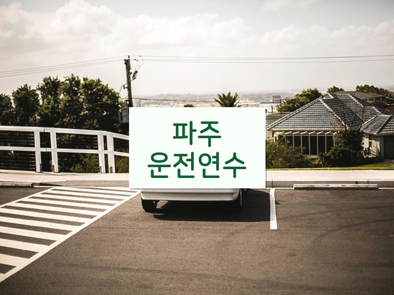 파주운전연수 후기