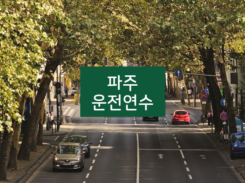 파주운전연수 후기