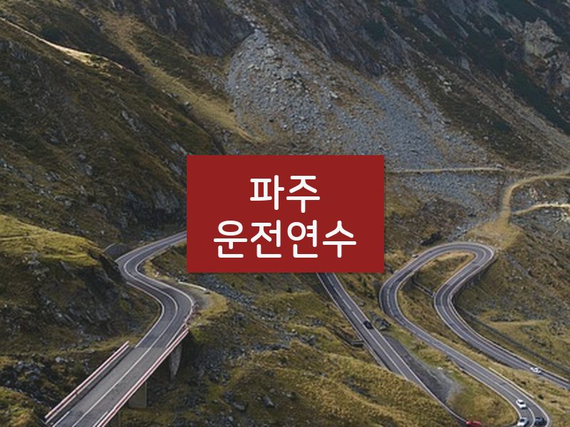 파주운전연수 후기