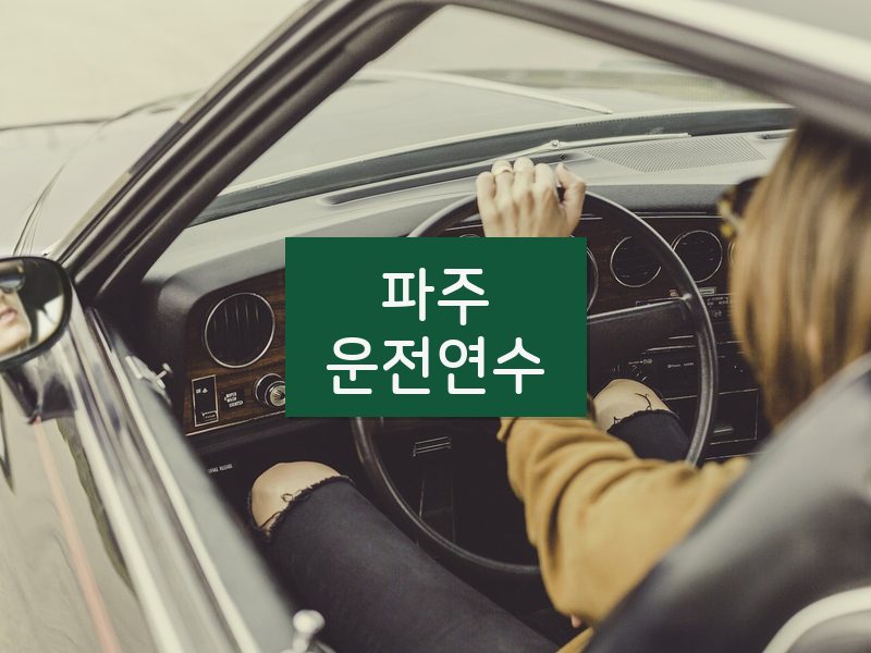파주운전연수 후기