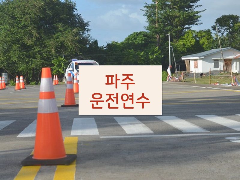 파주운전연수 후기