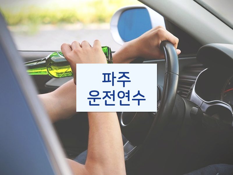 파주운전연수 후기