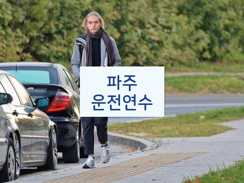 파주운전연수 후기