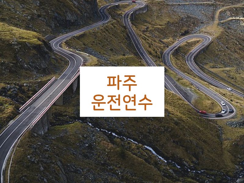 파주운전연수 후기