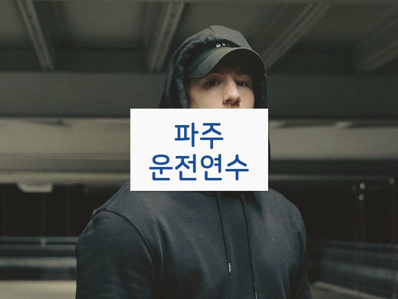 파주운전연수 후기