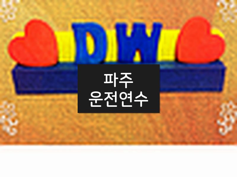 파주운전연수 후기