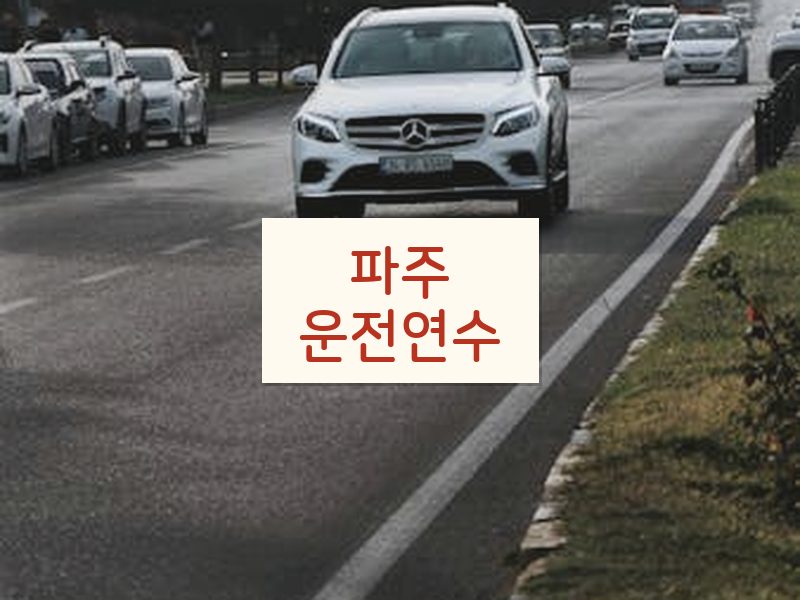 파주운전연수 후기