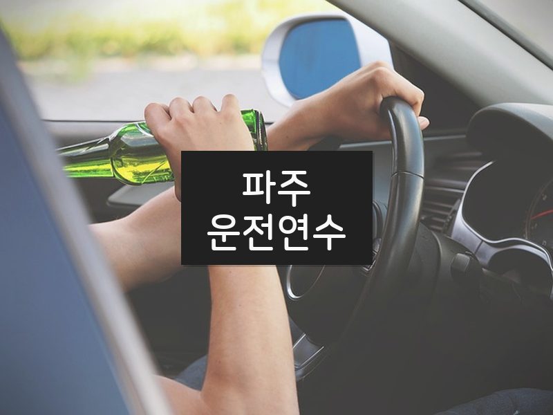 파주운전연수 후기
