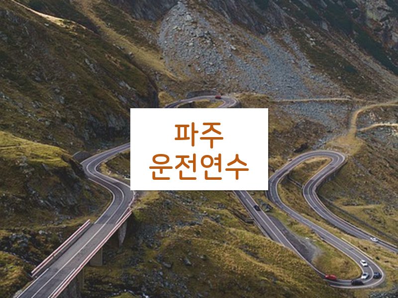 파주운전연수 후기