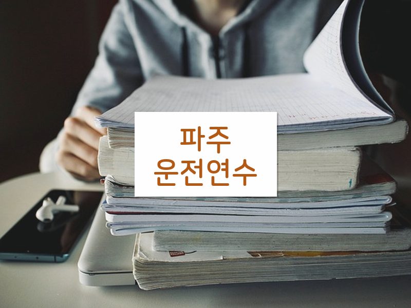 파주운전연수 후기