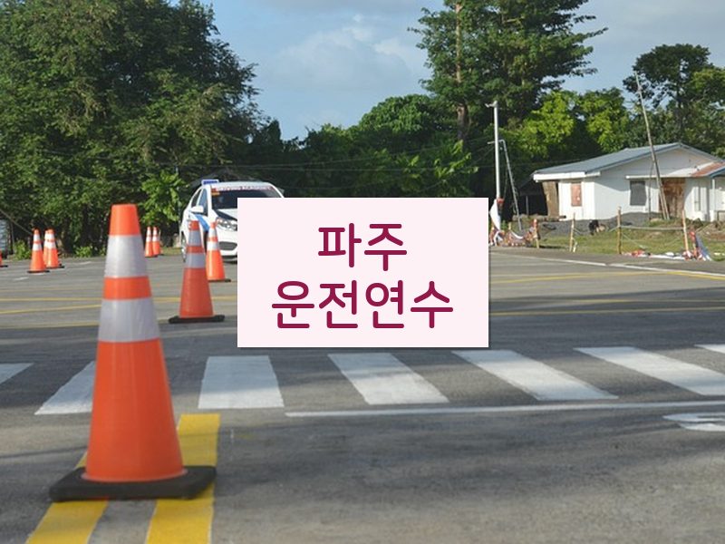 파주운전연수 후기