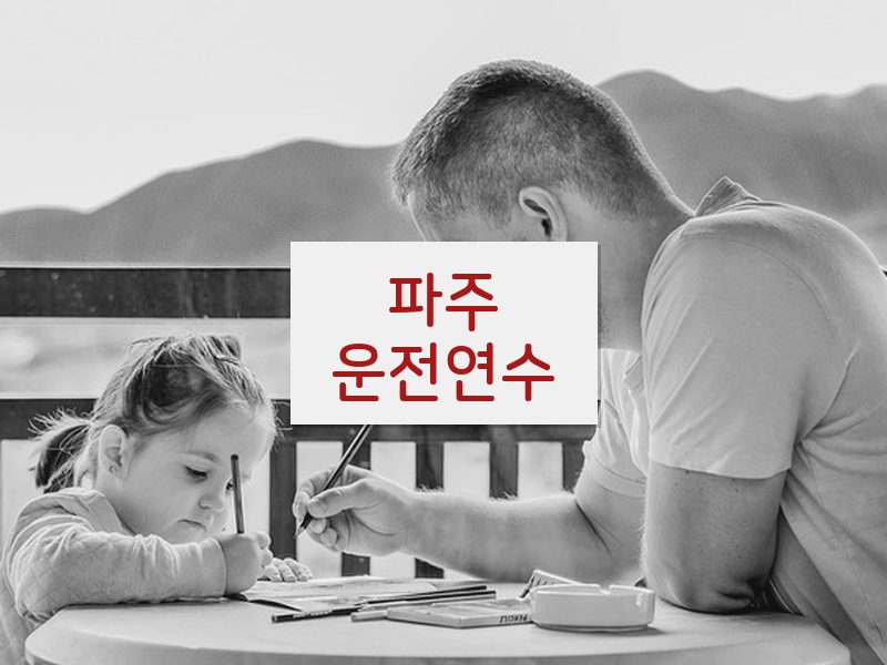 파주운전연수 후기