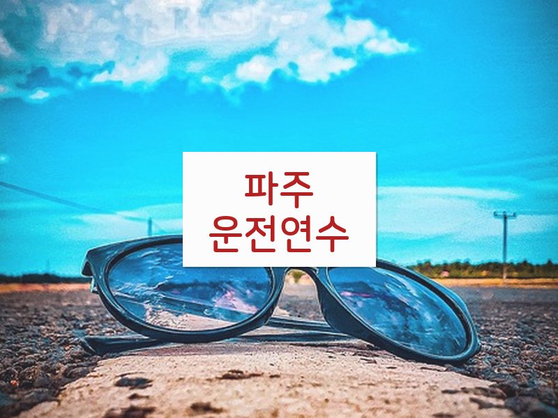 파주운전연수 후기