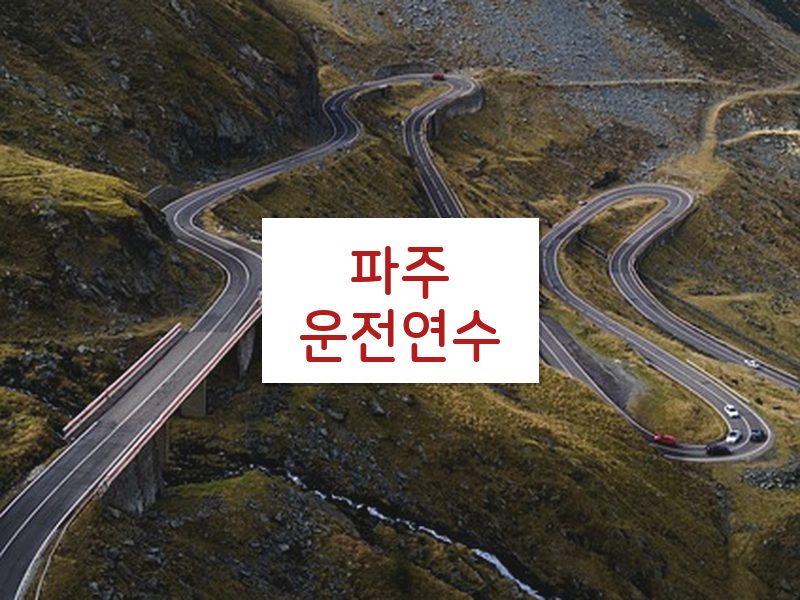 파주운전연수 후기