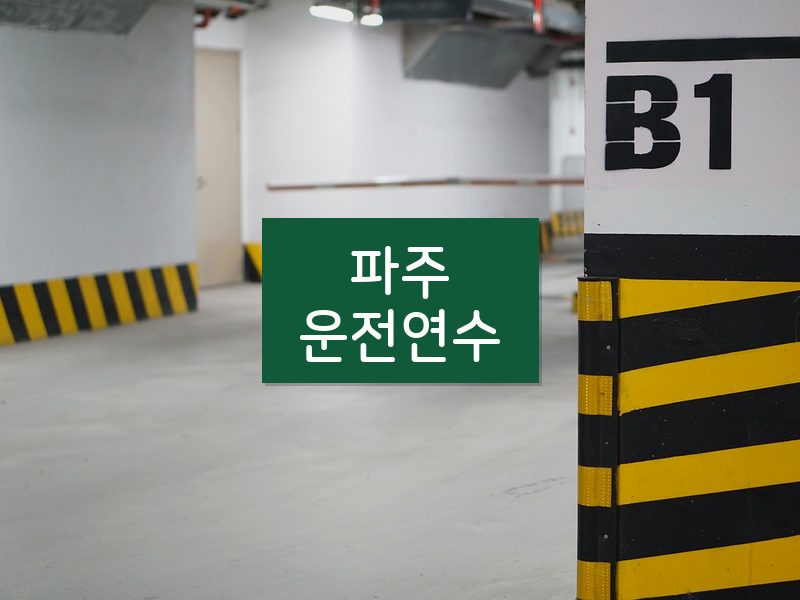 파주운전연수 후기