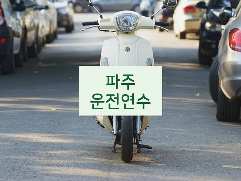 파주운전연수 후기