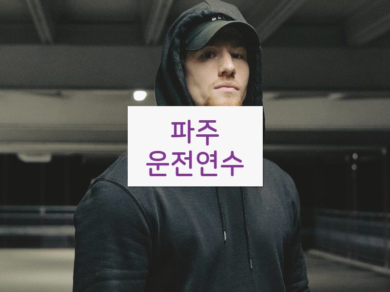 파주운전연수 후기