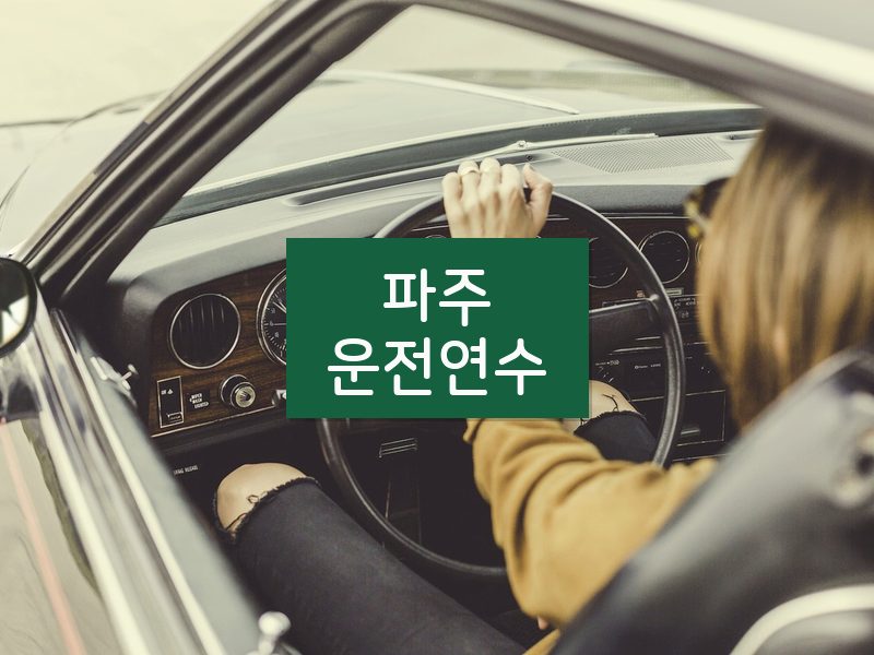 파주운전연수 후기