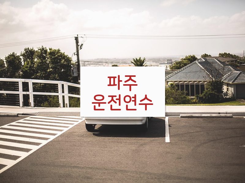 파주운전연수 후기