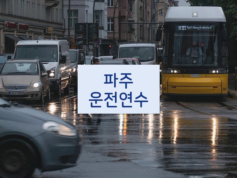 파주운전연수 후기
